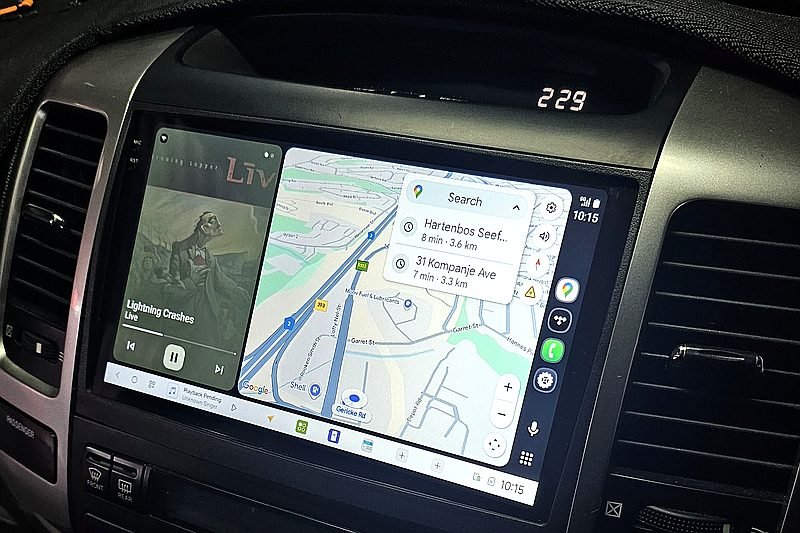 APEX head unit installed